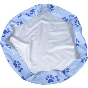 Round Pool Cover Outdoor Pool Cover Polyester Material 122cm 48"Diameter Rainproof Easy to Use