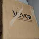 VEVOR Laundry Room Wall Cabinet, 2-Tier Wall Mounted Hanging Cabinet with Adjustable Shelf, Cupboard Storage with 2 Doors, for Kitchen, Bathroom, Laundry, 11.8 x 23.6 x 23.6 in (D x W x H), White