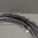 BLACKHORSE-RACING 4PCS 3.5"/890mm Universal Car Wheel Fender Flares Flexible Wide Body Wheel Arches PU(82+89cm)