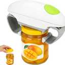 Electric Jar Opener, Higher Torque Automatic Jar Openers with One-Touch, Easy Opening, Adjustable for Most Size Lids, Kitchen Gadget for Home Use, For Arthritic Hands, Weak Hands and Seniors and Chef