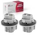 Front Turn Signal Light Socket Fit for Honda CR-V Civic Crosstour Element Odyssey for Acura RDX TL TSX Pointer Tail Brake Reverse Lamp Bulb Base Replace OE 33302-S5A-A01 2PCS