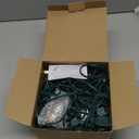 C9 Clear Vintage Outdoor String Lights with 26 C9 Clear Glass Bulbs, 25Ft Hanging Roofline Lights for Outdoor Christmas Tree Party Backyard Wedding Decor - Green