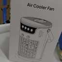 Portable Air Conditioners, AC Fan Mini Evaporative Air Cooler 1200ML with Ice Cooling Mist Personal Air Conditioner Quiet for Bedroom, Home Office Desk and Car Camping