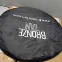 Pop Up Spray Tan Tent for Professionals - Waterproof Booth With Portable Carrying Case for Spray Tan Salons - Self Tanning Black by Bronze Tan