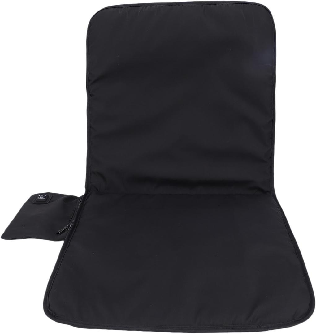 Asixxsix Heated Seat Cushion, USB Heated Seat Pad with 3 Temperature Settings, Heating Chair Pad, Portable Heating Pad for Camping, Bleachers Office Chair