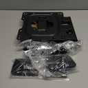 MonTEK Full Motion TV Wall Mount for 2365 Inch Flat & Curved TVs and Monitors, Swivel & Tilt Articulating Bracket, Max VESA 400x400mm, Holds up to 77 lbs, Perfect Center Design