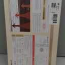 LED Face Mask Light Therapy, 4 Modes Portable Red Light Therapy for Face, 2000mAh Rechargeable Remote, Blue, Orange, 850NM Infrared & Red Light Mask, 400 LEDs, Timing Function, at Home & Travel