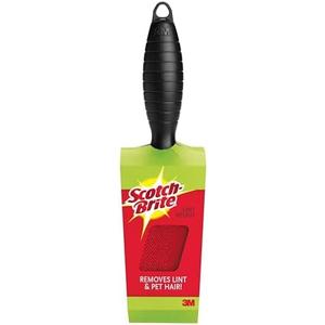 Scotch-Brite Lint Brush, Lint Remover for Pet Hair, Cat Fur, Dog Fur and Fluff, Great for bedding, Sofas, & Clothing, Resuable, Double-sided Head, No adhesive, 1 Pack