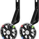 PRUNUS Flash BIKE Training Wheels for 12 14 16 18 20 Inch.Training Wheels for Kids Bike is Heavy Duty.Bicycle Training Wheel is Suitable Single Speed Bike
