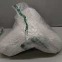 Neck Pillow Contour Memory Foam Pillows for Pain Relief Bed Pillow for Sleeping, Ergonomic Pillow for Neck and Shoulder Pain, Orthopedic Cervical Pillow for Side Back Stomach Sleeper(White&Blue)