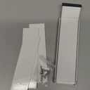Door Stopper, Door Holder, No Drilling Door Stoppers, Easy Pedal Kick Down Door Stop(White x 1 Pack)