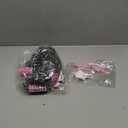 Old Lady Costume for Girls,100 Days of School Old Lady Wig Set Include Wig, Glasses, Necklace, Glasses Chain and Cane