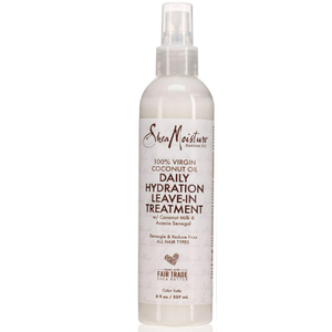 SheaMoisture 100% Virgin Coconut Oil Leave-in Treatment, 8 Ounce