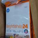 HP Printer Paper | 8.5 x 11 Paper | BrightWhite 24 lb | 5 Ream Case - 2500 Sheets |100 Bright | Made in USA - FSC Certified | 203000C