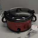 Crock-Pot 6-Quart Cook & Carry Oval Manual Portable Slow Cooker, Red - SCCPVL600-R