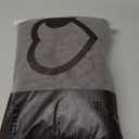 MIULEE Pack of 2 Corduroy Decorative Euro Sham Throw Pillow Covers 24x24 Inch Soft Boho Striped Pillow Covers Modern Farmhouse Home Decor for Sofa Living Room Couch Bed Dark Brown