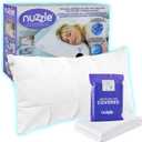 Nuzzle Cooling Adjustable King Size Pillow and Pillowcases