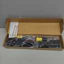 Bucherry Front Door Garland Hanger - Adjustable 59"- 67" Heavy-Duty Christmas Halloween Door Frame Garland Hanger for Hanging Wreaths No Screws, Drilling, Damage-Free, Easy Assembly(Black)