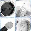 AHA75693425 Washer Drain Pump Assembly Fit for LG Washer WM3400CW WM3600HVA Replacement for EAP12750085 AP6978815 PS12750085