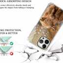 Case for iPhone 15 Pro Max with Cow Design,Cute Highland Cattle Family Pattern for Men Women,Clear Slim Soft TPU Bumper Case,6.7”(Cow,15pm)