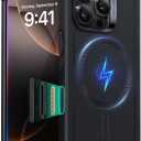 ESR for iPhone 17 Pro Case, 7X Military-Grade Drop Protection, Shock-Absorbing Rugged Cover with Camera Control Button, MagSafe Accessories Compatible, Cyber Series, Black