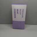 C CUSHION LAB Patented Pressure Relief Seat Cushion for Long Sitting Hours on Office/Home Chair, Car, Wheelchair - Extra-Dense Memory Foam for Hip, Tailbone, Coccyx, Sciatica - Light Grey (Gray)