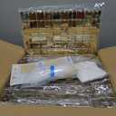 Shimmer Backdrop Panel Light Gold Sequin Panel Backdrop 36 Panels Birthday Wedding Background Decoration Wall Anniversary Wedding Engagement Party Decoration (6ftx6ft)