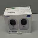 INFIYA 2K Security Camera Indoor-360 Cameras for Home Security and One-Tap Call, Elderly/Cat/Baby/Nanny, Motion Alert, Intelligent Tracking, 2.4GHz WiFi Only, Work with Alexa/Google Home, K7 2Pack