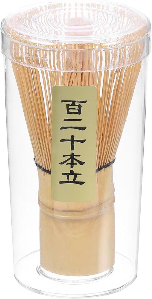 Bamboo Matcha Whisk, 120prong（80+80tines） Traditional Japanese Chasen for green Tea,Handcrafted Matcha Stirrer Wisk Mixer Brush