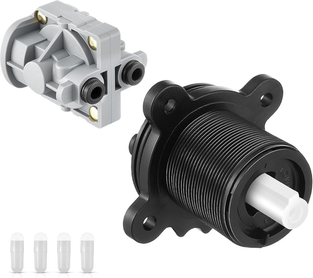 Dreyoo 2 Pieces Pressure Balancing Cartridge and Valve Stem Assembly, Compatible with 971-2500 and 974-2910, Compatible with Pfister 0X8/JX8/VB8/JV8 Deep Casting Valve, for Single Handle Tub/Shower