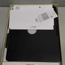 TQQ iPad Air 13 Inch Case Keyboard (M3 2025 / M2 2024), iPad Pro 12.9 (6th, 5th, 4th, 3rd Gen) Keyboard - 360 Rotatable, 7-Color Backlight, Multi-Touch Trackpad, Thin & Light (Black)