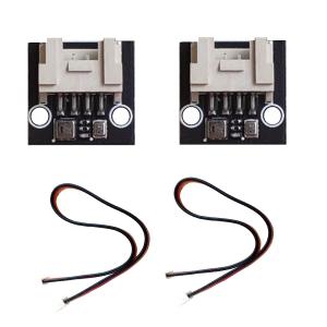 HiLetgo 2pcs AHT20 BMP280 High Precision Digital Temperature Humidity Atmospheric Pressure Sensor IIC I2C with Cable DC2-5V
