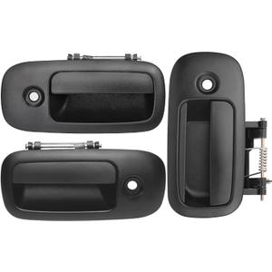 3Pcs Exterior Door Handles for 1996-2009 Chevy Express,GMC Savana 1500 2500 3500 4500 Van, for Front Left & Right & Rear Right Sliding Side Door, Replaces 83373 10359094 79320 10359093 79321 25866275