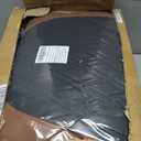 Car Seat Covers Full Set, Breathable Leather Automotive Front and Rear Seat Covers, Car Seat Protectors Full Set,Universal Automotive Vehicle Seat Cover for Most Sedan SUV Pick-up Trucks, Brown&Black