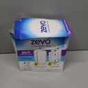 Zevo 2 Flying Insect Traps & 2 Refill Cartridges - Plug in Fly Trap & Indoor Bug Catcher for Gnats, House & Fruit Flies - Blue & UV Light Technology, Mess-Free Alternative to Bug Zapper