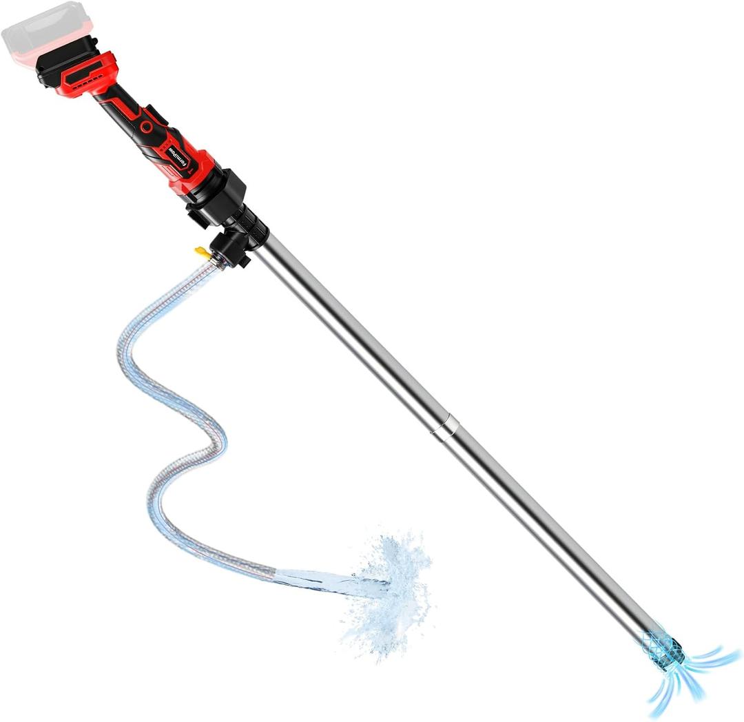 Stick Water Transfer Pump for Milwaukee M18 Battery (No Battery)