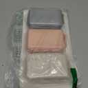 Travel Camping Lightweight Plastic Bar Soap Dish Container Case 3 Pcs