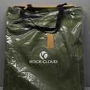 ROCK CLOUD Portable Folding Beach Chair Low Camping Chairs for Camp Lawn Hiking Sports Hunting (Green)
