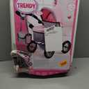 Bayer: 4-in-1 Toy Baby Doll Pram Stroller Cosy Set - Dolls Up to 18" (Pink/Grey) | Baby Dolls | Pretend | Dress up | Accessory