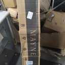 Mayne Newport Plus Mailbox Post with Standard Arm Weather-Resistant, Durable Classic Design Easy-to-Install Outdoor Mailbox Post