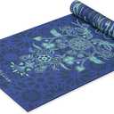 Gaiam Yoga Mat - Premium 6mm Print Reversible Extra Thick Non Slip Exercise & Fitness Mat for All Types of Yoga, Pilates & Floor Workouts (68" x 24" x 6mm Thick) (Divine Impressionist)