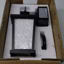 Porch Lights with Outlet, 16.5" Large Dusk to Dawn Outdoor Wall Lights, Black Exterior Light Fixtures, Anti-Rust Waterproof Wall Sconce, Outside Light for House Garage Patio