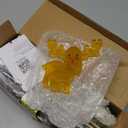 Glintoper 4 Pack Solar Christmas Figurine Lights, Outdoor Lighted Decorative Santa Claus, Snowman, Xmas Tree & Reindeer with Garden Stakes, Warm White LED Lighting Yard Stake for Path Lawn Patio Decor