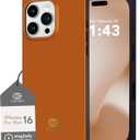 Cocomii - Rectangle Case Compatible with iPhone 16 Pro Max - Compatible with MagSafe, Solid Color, Fashionable Hues, Matte, Magnetic Phone Case for iPhone 16 Pro Max 6.9 inch, Caramel