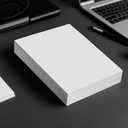 OcePor 100 Sheets White Cardstock 8.5 x 11, 92lb/250gsm Card Stock Paper, Thick Printer Cardboard Paper, Heavy Cardstock for Invitation, Resume, Certificate, Business Cards, Office