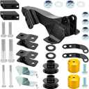 2.5" Full Leveling Lift Kit for 2011-2020 Ford Super Duty F250 F350 F-450 Super Duty 4WD, Front Strut Coil Spacer with Track Bar Relocation Bracket