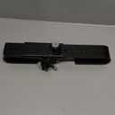 Shipping Container Lock, Cargo Door Lock, Heavy Duty Steel Trailer Box Lock with 2 Keys, Dust Cover Re-useable - Black