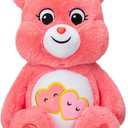 Care Bears 14" Love-A-Lot Bear Plushie - Medium Size - Pink Plush for Ages 4+  Perfect Stuffed Animal Holiday, Birthday Gift, Super Soft and Cuddly  Good For Girls and Boys, Collectors