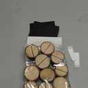 10 Pcs Mini Chalkboard Signs Small Chalkboard Label with Rustic Wood Stand, Food Labels for Party Buffet Wedding Birthday Party Bakery