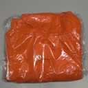 Mile High Life Dog Raincoat, Adjustable Waterproof Reflective Rain Jacket for Small Medium Large Dogs, Lightweight Breathable Pet Rain Coat with Leash Hole(Orange,L Chest 32-40")